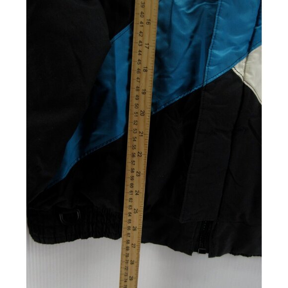 VINTAGE Polaris Jacket XL Indy Snowmobile Racing Bomber Coat Thermoloft - Picture 4 of 13